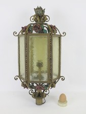 LAMPIONE DI FERRO BATTUTO