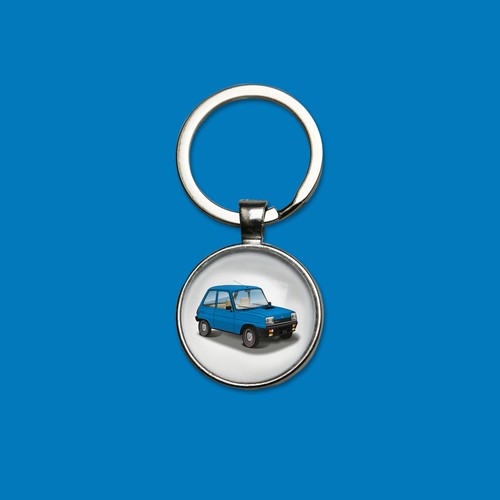 Porte clés alpine turbo - porte-clés,