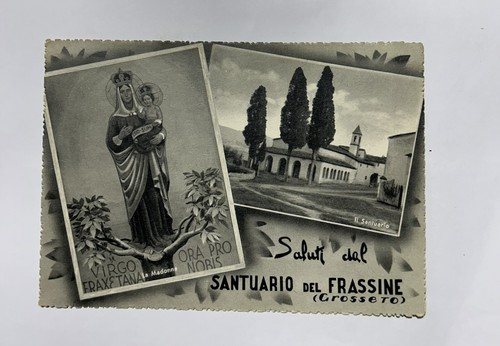 Cartolina saluti dal santuario - saluti,