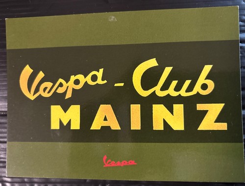 Vespa club mainz - mainz,, collezione
