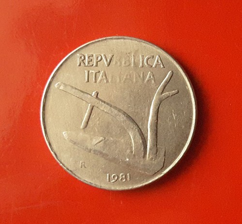 Lire 1981 errore - 10,