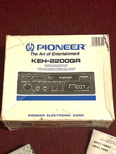 PIONEER KEH-2200QR Autoradio a Cassetta con Sintonizzatore FM/AM (LEGGI PROBLEMI) IN SCATOLA VINTAGE