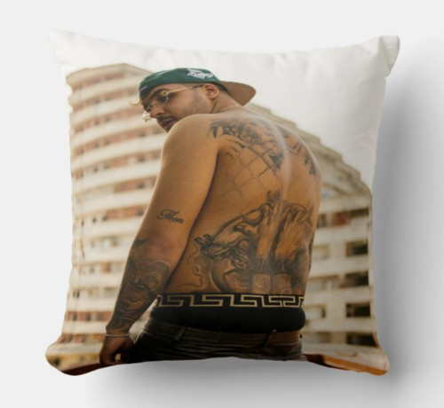 Cuscino 40x40 tributo - cuscino, geolier