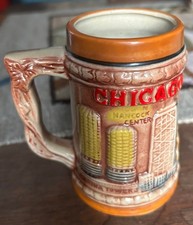 Tazza vintage Chicago 3d birra