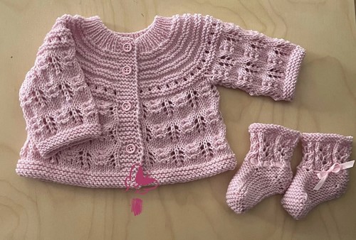 Cardigan scarpine neonata lana - cardigan,scarpine, neonata,lana