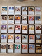 LOTTO CARTE MAGIC 30 CARTE VINTAGE / VECCHIE / OLD! NO JACE LILIANA MOX N833