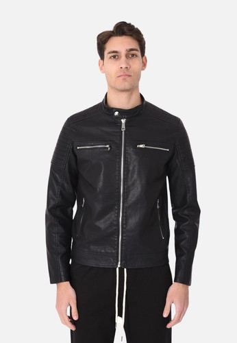 Giubbotto uomo eco - giubbotto, pelle