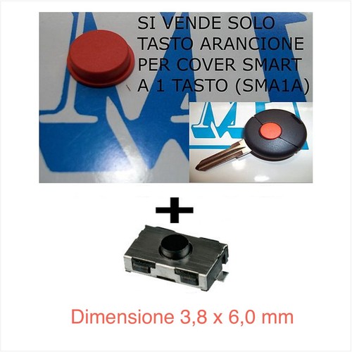 Solo tasto ricambio gommino - tasto,