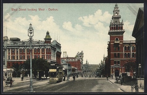 Durban tramway west - on,