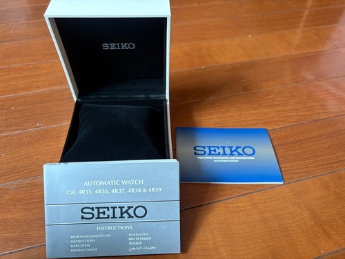 Scatola orologio vuota - , seiko