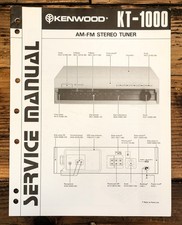 Kenwood KT-1000 Tuner Manuale