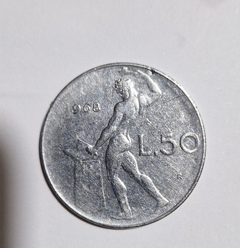 Moneta lire vulcano del - moneta,