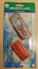 Nokia 6100 fascia/cover/custodia e tastiera per cellulare (posteriore e anteriore) ROSSO