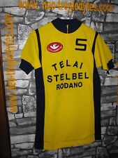 #Vintage Cycling Jersey Wool Maglia Ciclismo Bici Telai Stelbel Rodano 70 Eroica