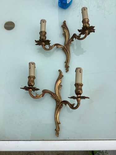 Lot deux appliques branches - deux, 2