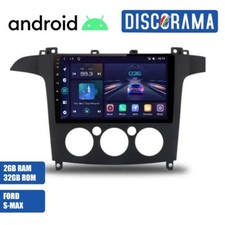 AUTORADIO ANDROID FORD S MAX 2007-2015 STEREO AUTO TOUCH 9" WIFI NAVIGATORE