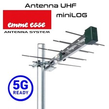 Antenna TV mini LOG 12 elementi banda UHF 21-48 Filtro 5g emme esse