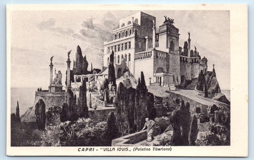 Cartolina villa jovis - cartolina,