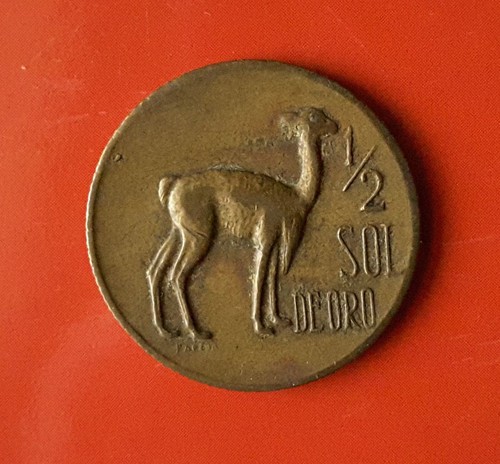 Sol oro 1968 perù - sol,