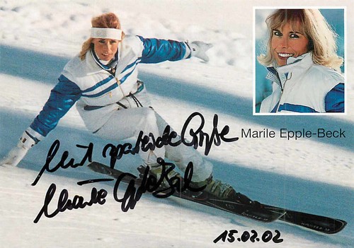 Biglietto autografo marile - biglietto,