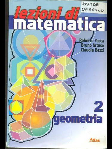 Lezioni matematica vol 2 - matematica, vol.2