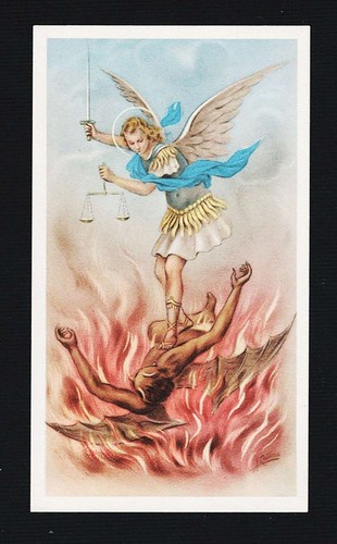 Santino holy card - santino, image
