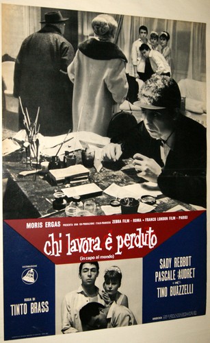 Fotobusta film chi lavora - film,