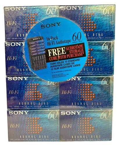 Nastri audio sigillati sony - 16,