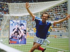MICHEL PLATINI Signed 16x12