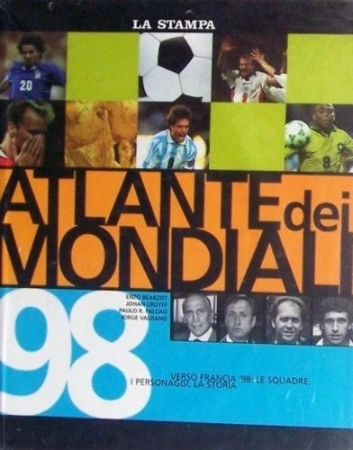 Calcio atlante dei mondiali - atlante,
