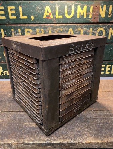 Vintage tool box storage - vintage,