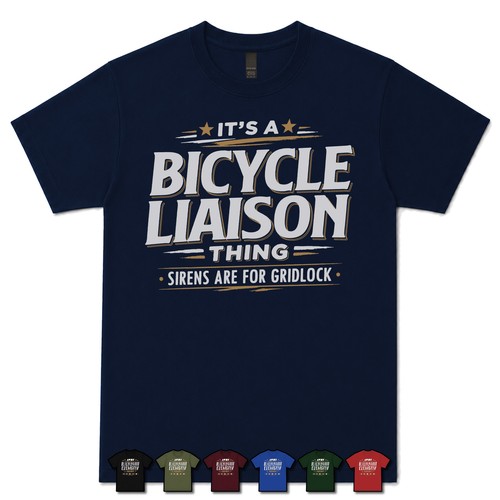 Shirt a bicycle liaison - t-shirt,