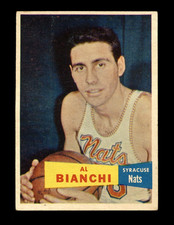 1957 Topps - #59 Al Bianchi Nats HOF VG-EX DEAD CENTERED