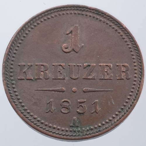 Autriche kreuzer 1851 - kreuzer, a