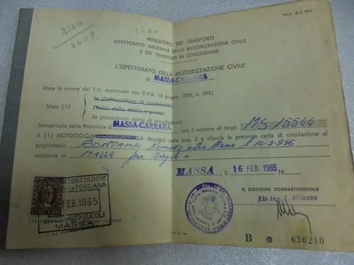 Moto guzzi lodola 175 1958 - lodola,