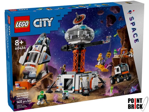 Lego 60434 city space base - city,