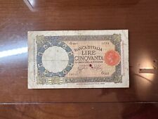 BANCONOTA LIRE 50 LUPETTA