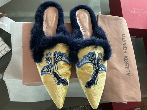 Scarpe alberta ferretti mule - scarpe,