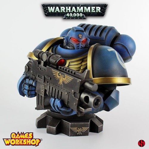 Warhammer 40k ultramarine - warhammer,