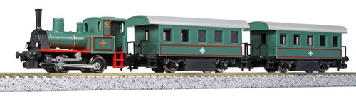 Set treno vapore kato chibi - treno,