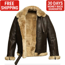 Giacca uomo B3 Raf vera pelle