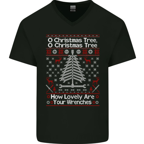 Albero natale maglietta - o,