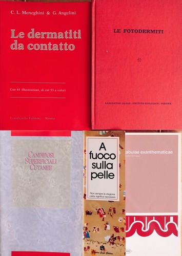 Lotto libri medicina dermatiti - libri,