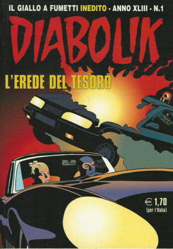 Fumetto diabolik anno xliii - diabolik,