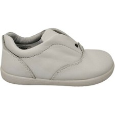 Bobux SU Duke Trainer - Bambina (taglia 6) - Scarpe casual - Bianco - *Nuovo*