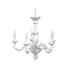 Lampadario classico in legno