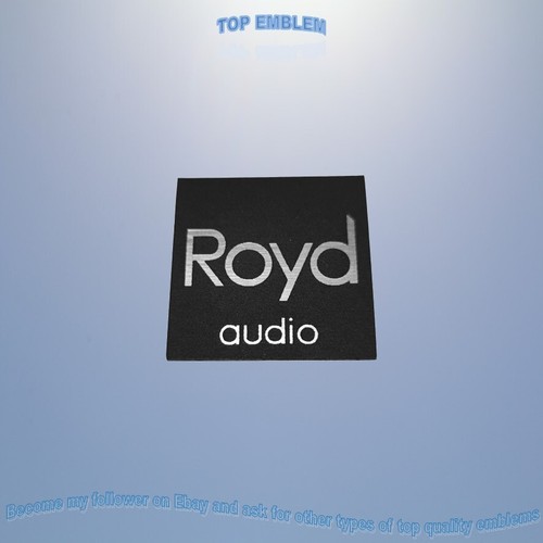 Royd 17x17mm emblema brusched - 17x17mm,