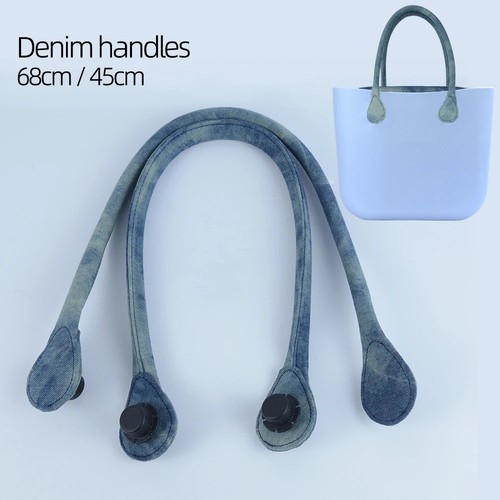Breve lungo rotondo denim - , tela