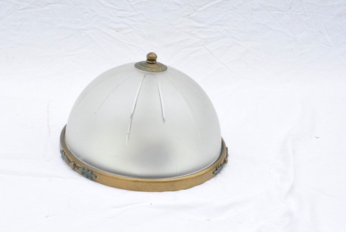 Plafoniera vintage ottone - plafoniera,