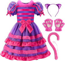 Costume Gatto Lilla Bambina